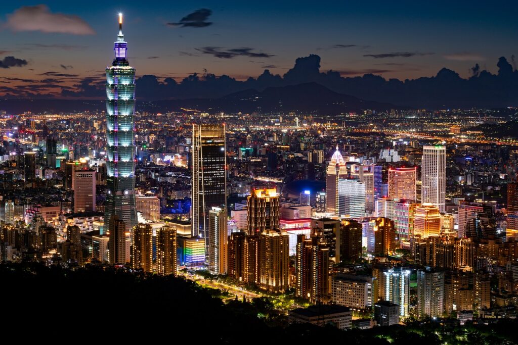 台北の夜景